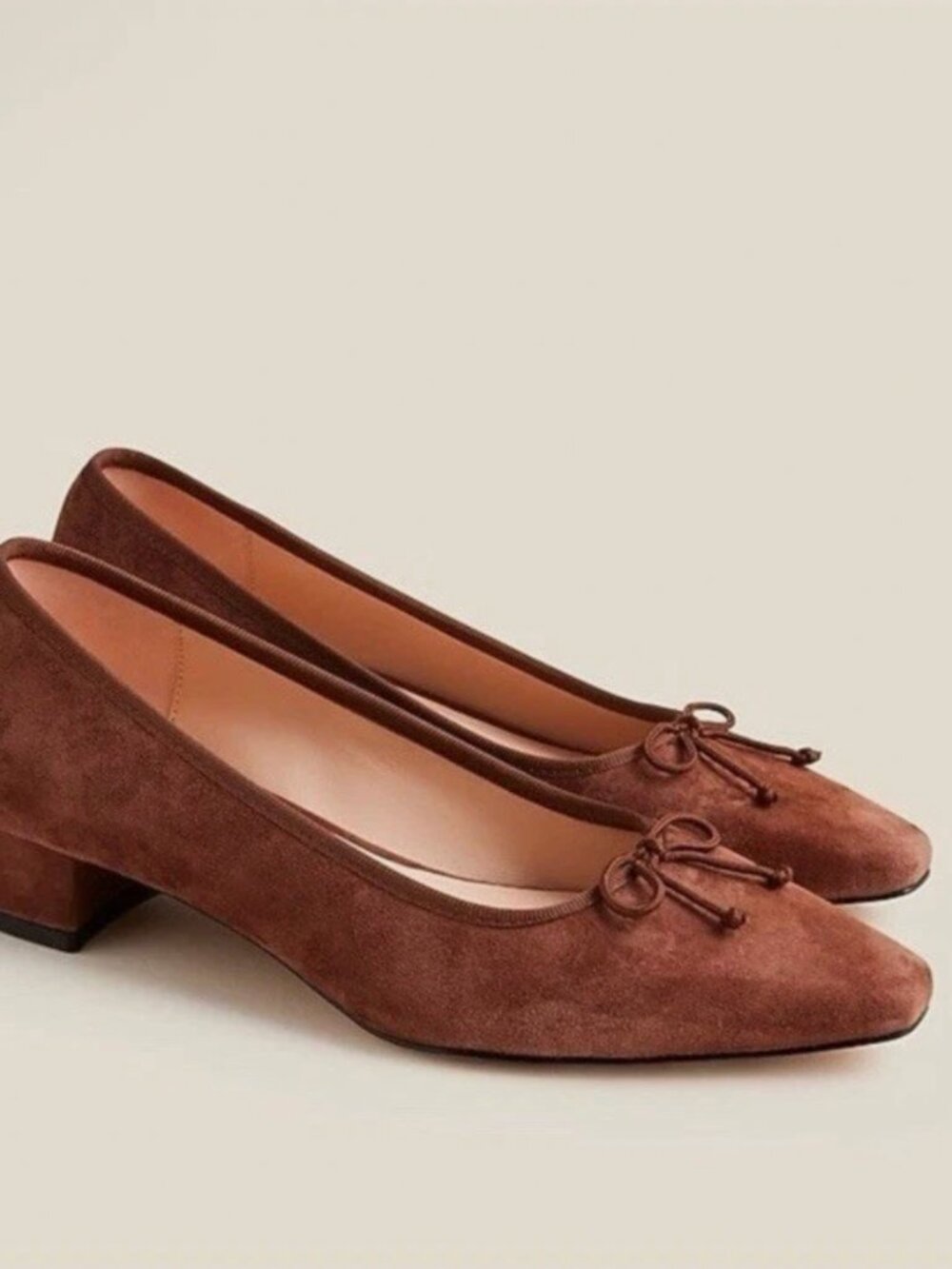 J Crew Pointed Toe Pumps In Suede Size 7